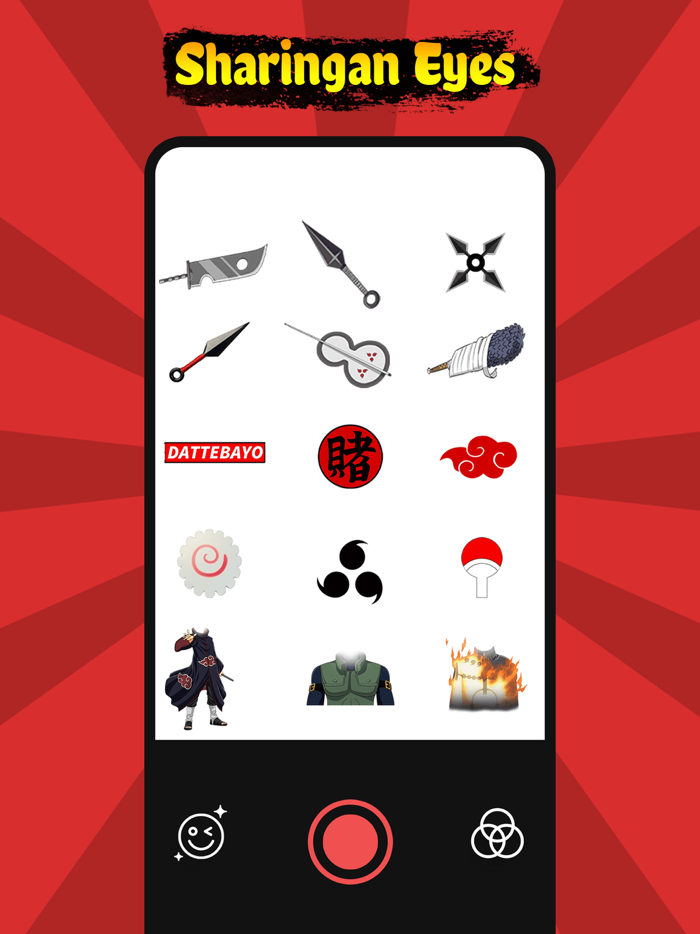 Sharingan Eye Camera - Ninja