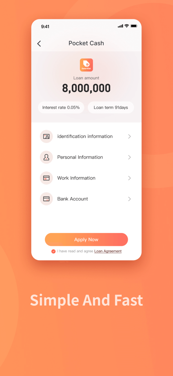 DanaKilat-Pinjam Kredit and Cash