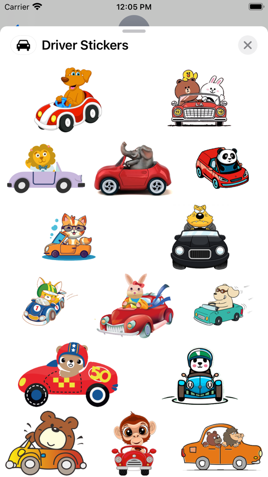 #1. Driver Stickers (iOS) 由: Paul Scott
