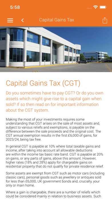 CK TaxApp Screenshot