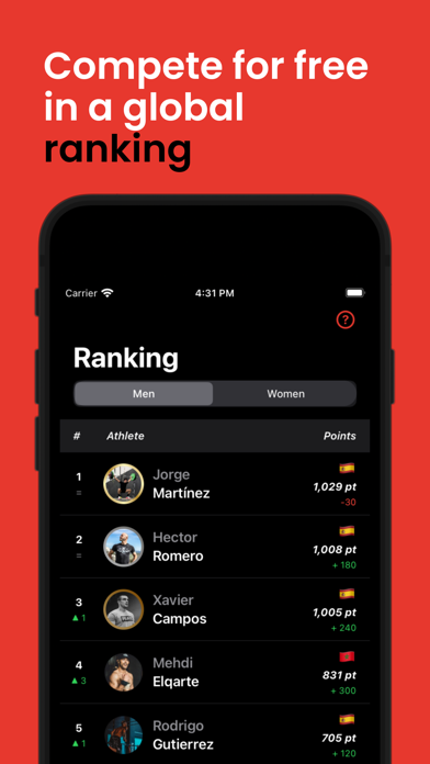 Screenshot #2 pour BeWarrior: Workout Challenge