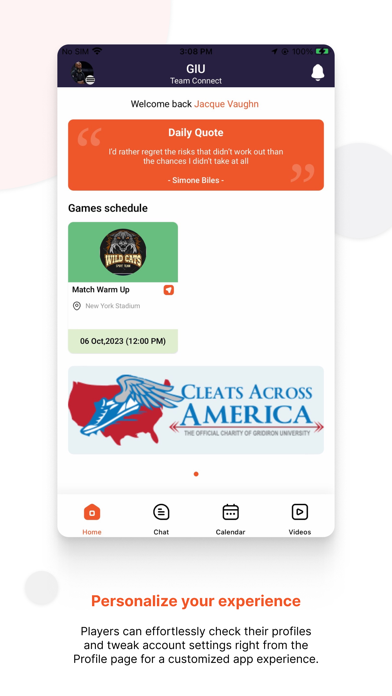 GIU Team Connect Screenshot