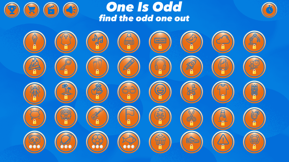 #4. One Is Odd (iOS) 由: Chapper Apps