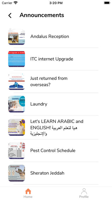 Arabian Homes Services Screenshot
