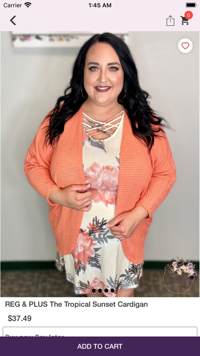 Roseabella Boutique Screenshot