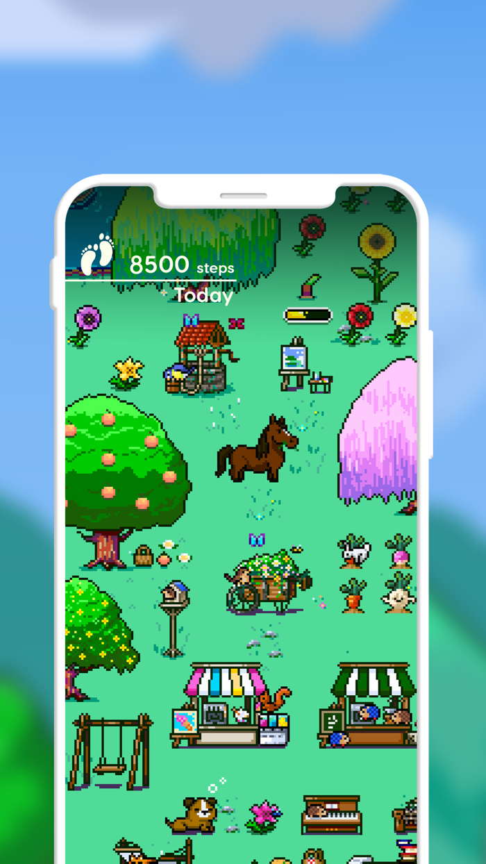 Pixsteps Gamified Pedometer