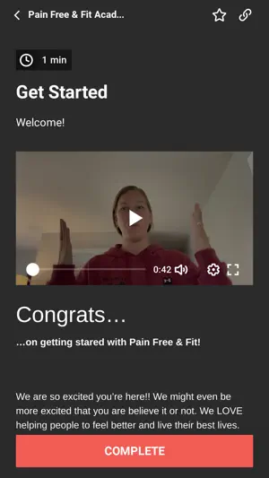 Pain Free & Fit screenshot 3