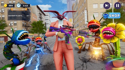 Toilet Monsters Vs Plants Hero Screenshot