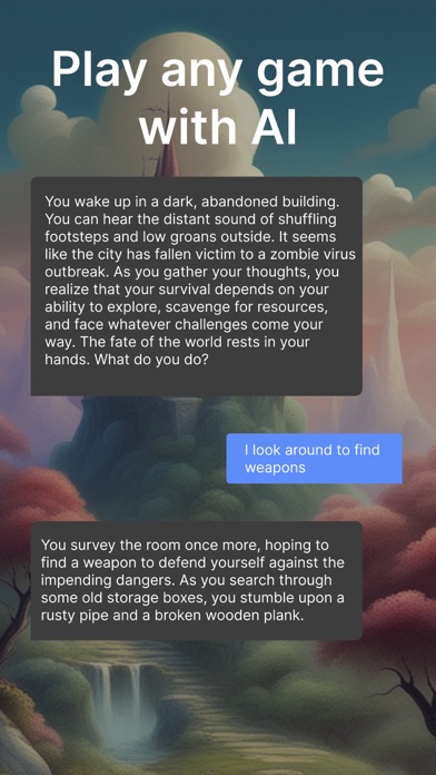 AdventureAI - Text-based RPG Screenshot