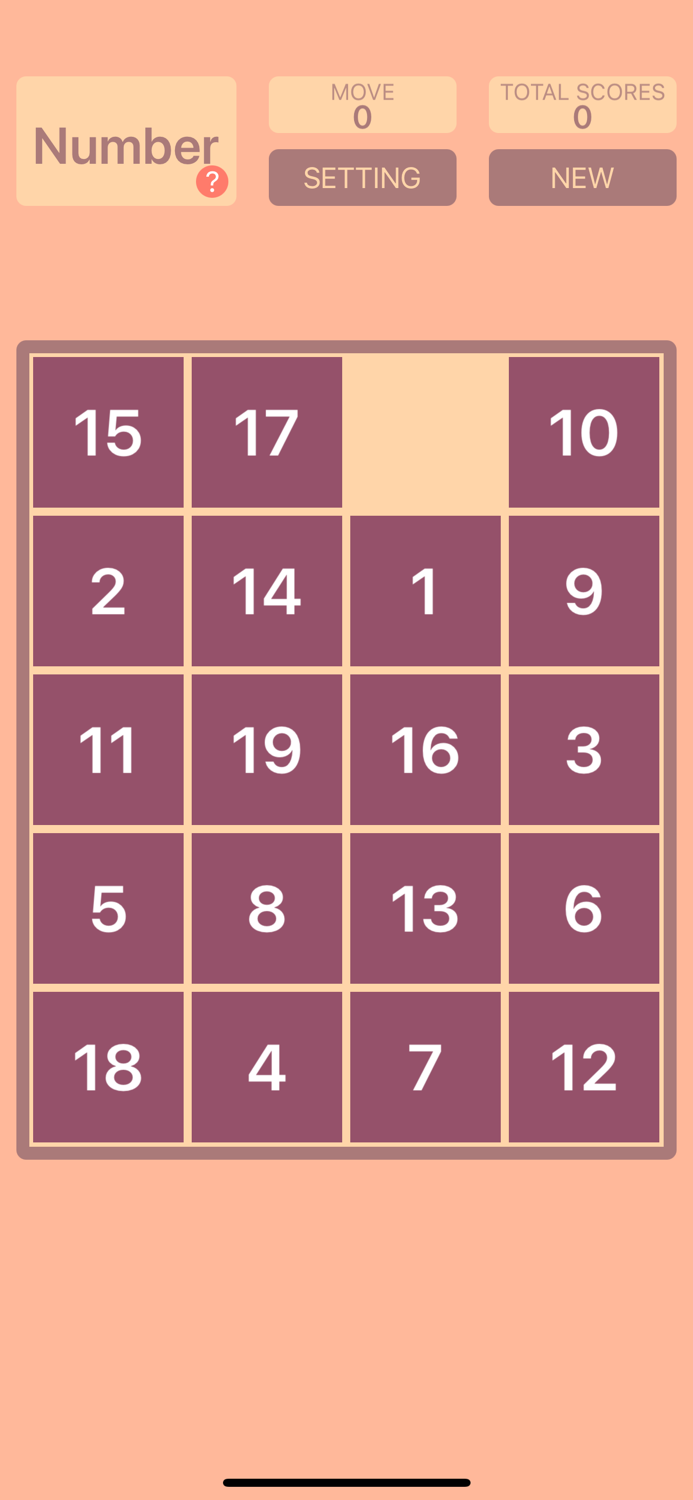 UDLR Sliding puzzles