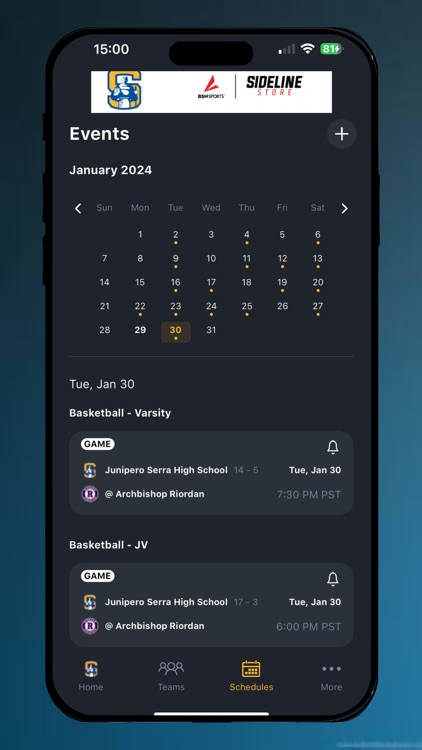 Padre Athletics screenshot-4