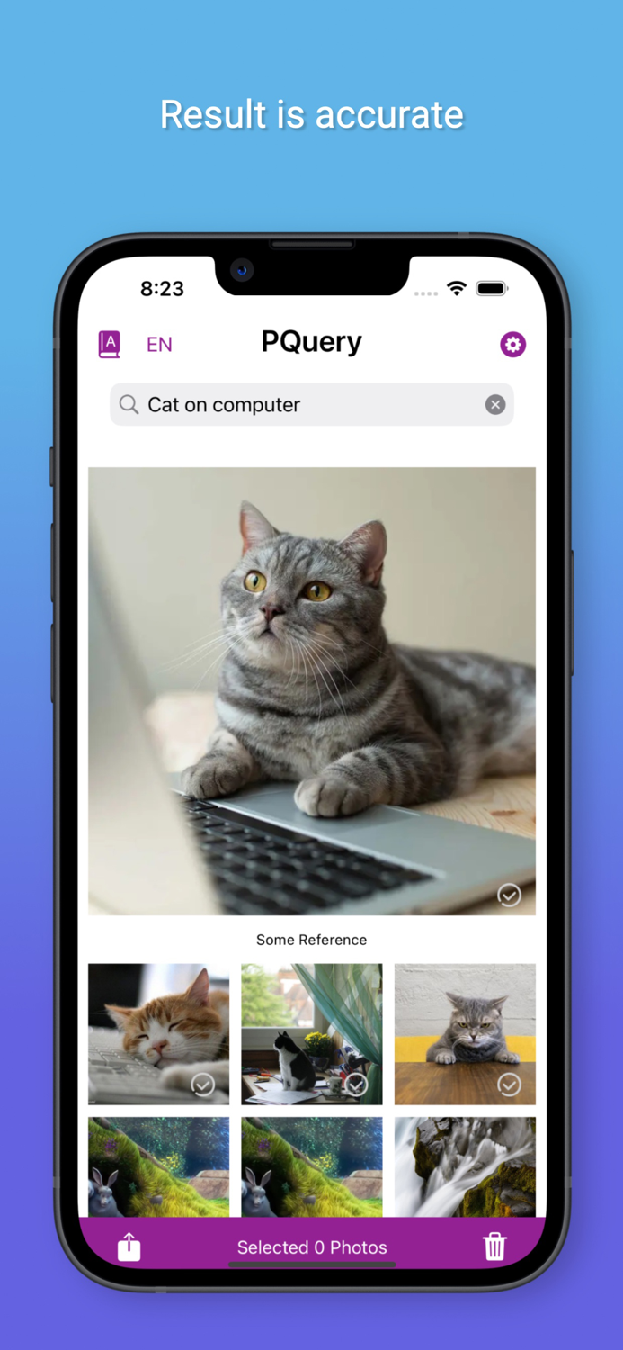 PQuery-AI Photo finder editor
