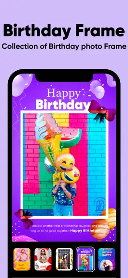 Game screenshot Birthday Photo Frame! apk
