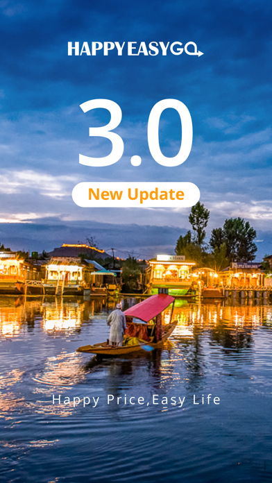 Screenshot #1 pour HappyEasyGo – Flights&Hotels