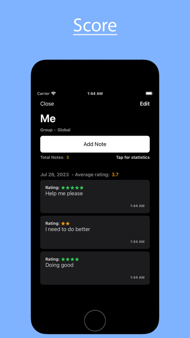 App screenshot