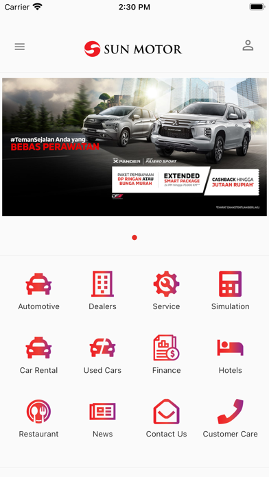 Sun Motor Group Screenshot