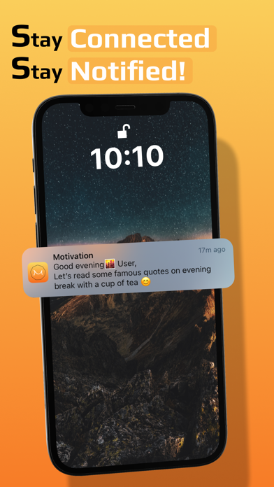 Motivation Quotes App Screenshot