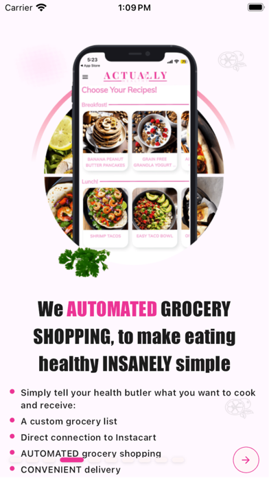 Actually Healthy: Food Recipes Screenshot