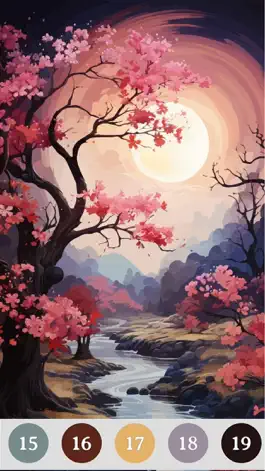 Game screenshot Oil Color: Paint By Number hack