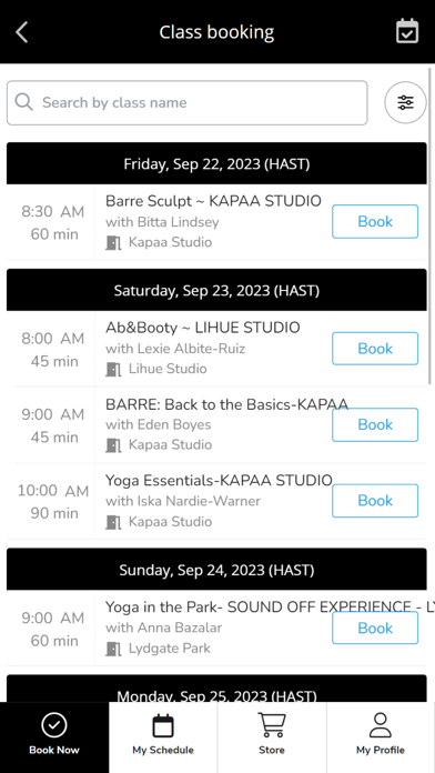 Barre Soul Kauai Screenshot 3 - AppWisp.com Barre Soul Kauai Screenshot 3 - AppWisp.com