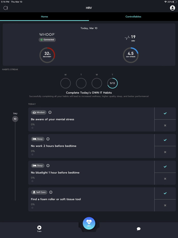 OWN IT Own Your Habits