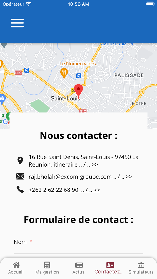#6. ExCom Comptable à Saint-Louis (iOS) By: NETexcom Groupe Informatique