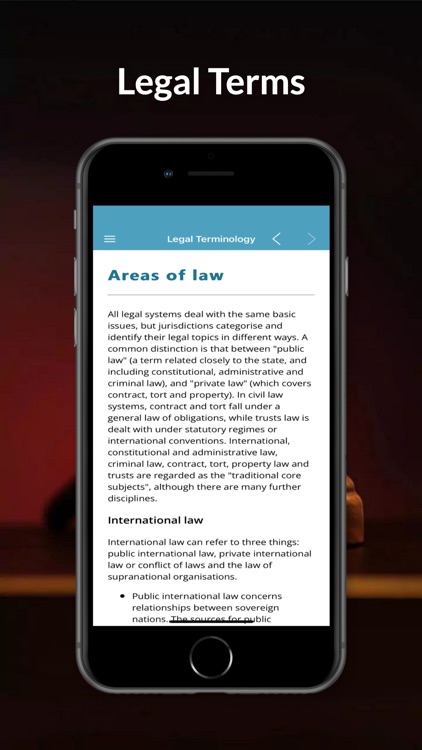 Law & Legal Terminology screenshot-5