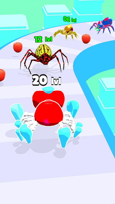 Spider & Insect Evolution Run Screenshot