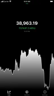 Bitcoin - Live Badge Price iphone bilder 1