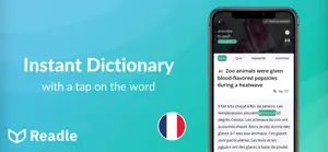 Learn French: News by Readle screenshot #2 for iPhone