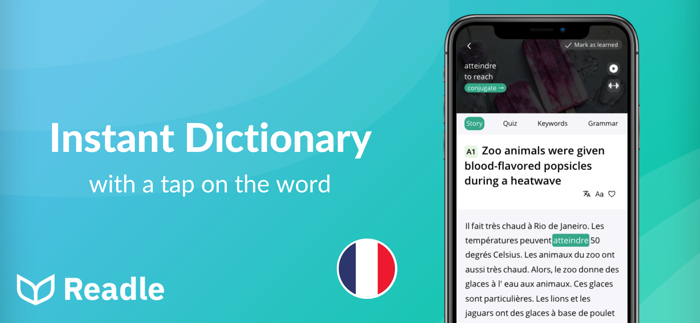 Learn French News by Readle