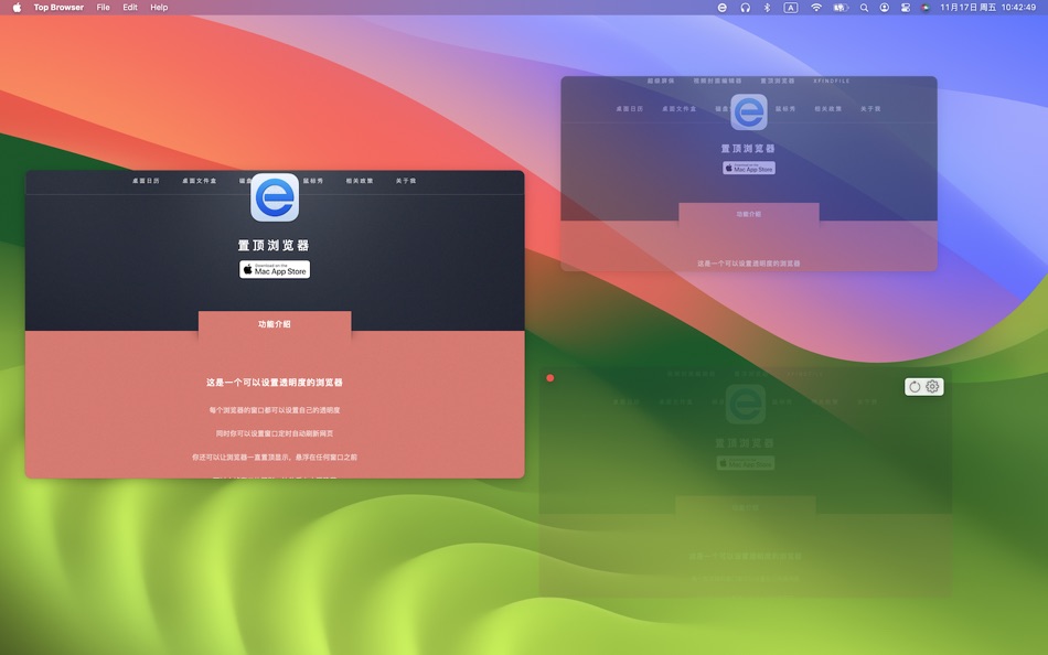 #3. TopWebBrowser (macOS) 由: 栋梁 周