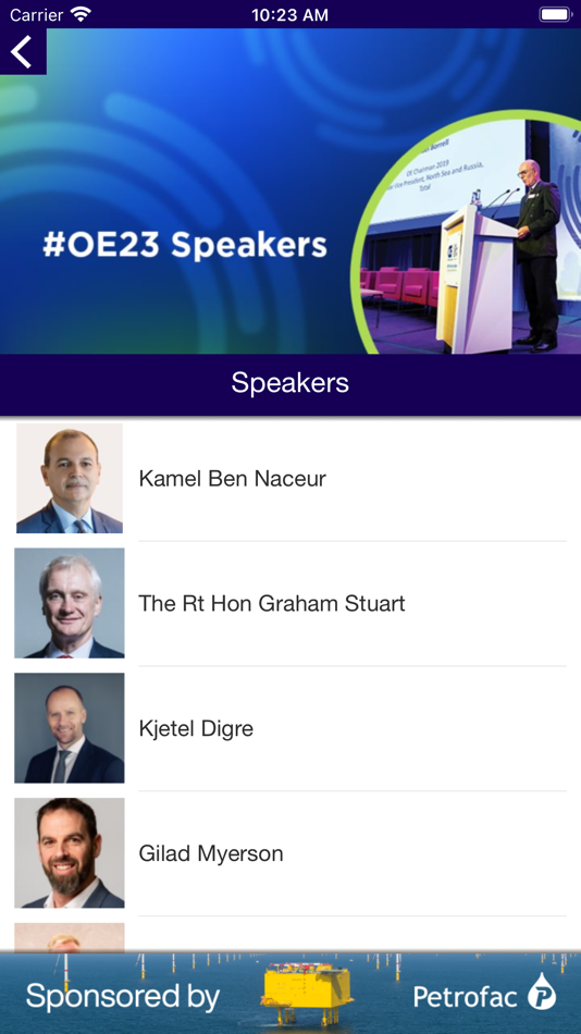 #5. OE23 (iOS) 由: Reed Exhibitions Ltd