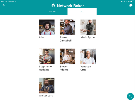 Network Baker iPad screenshot