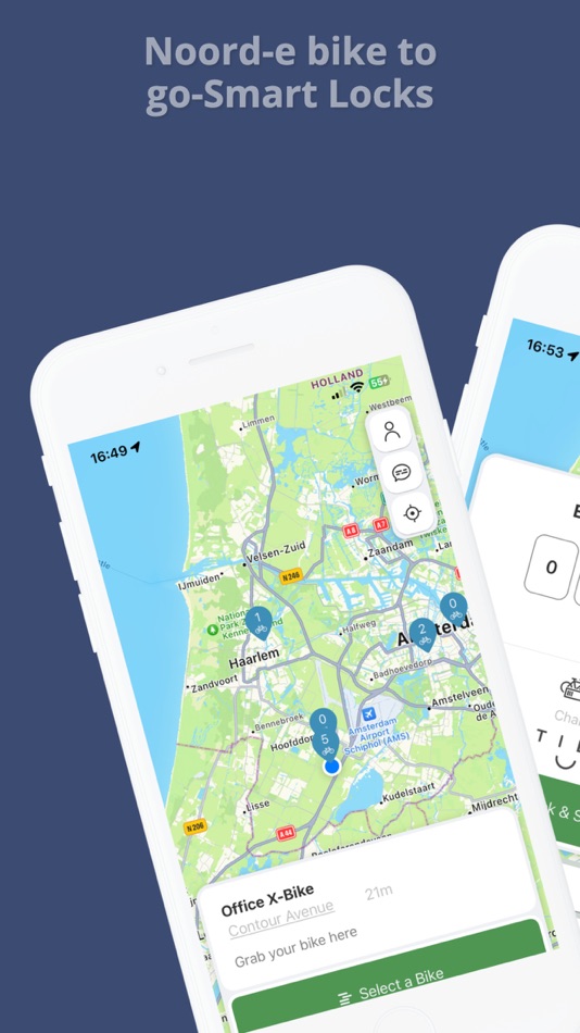 #1. Noord-e bike to go-Smart Locks (iOS) 由: X-Bike B.V.