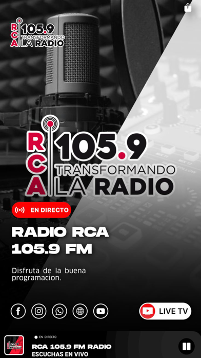Rca 105.9 FM Screenshot