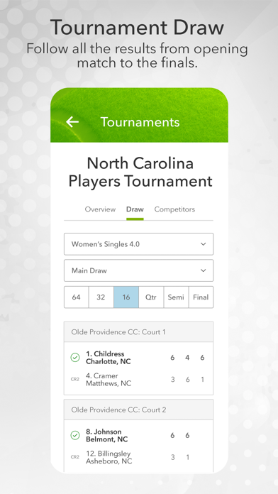 Tenniscores Screenshot
