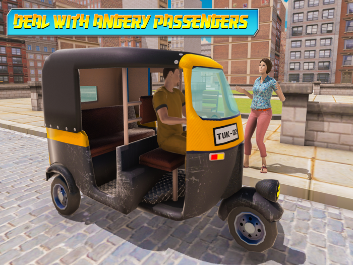 Tuk Tuk Auto Modern Rickshaw