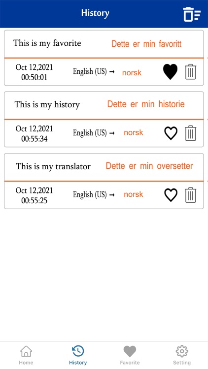 English To Norwegian Trans