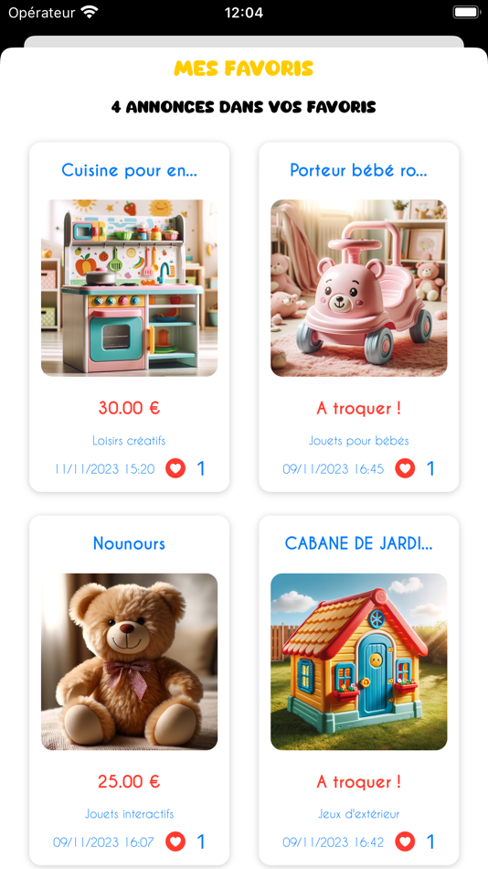 #5. TROC TON JOUET (iOS) Podle: BENJAMIN, GILLES LARDINI