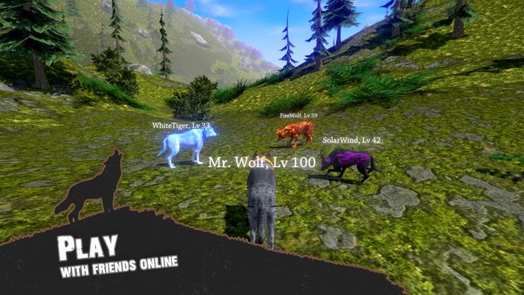 Wolf Simulator - Animal Games screenshot-3