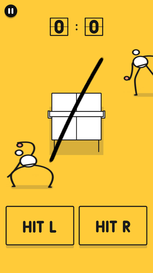 #1. Stickman - Ping Pong (iOS) 由: 婷 汤