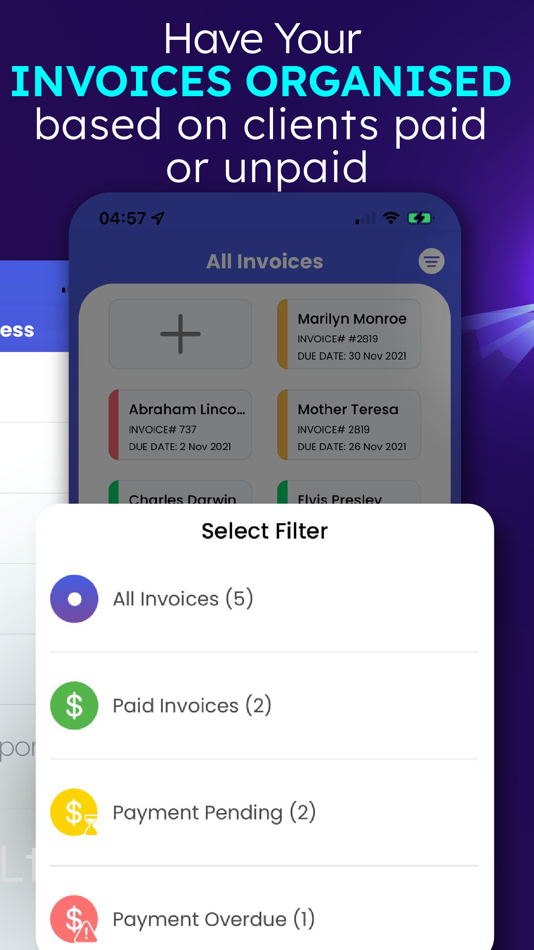 #5. Invoice Maker + Estimate App (iOS) 由: Daniel Bitton