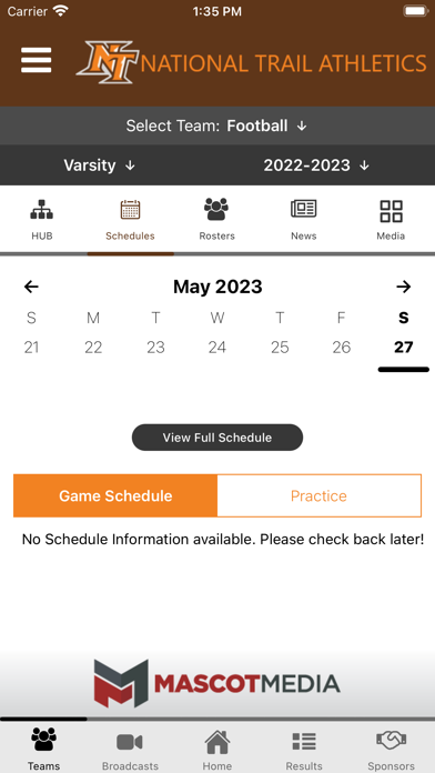 National Trail Athletics Screenshot