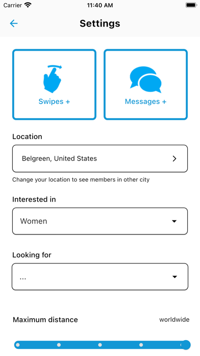 FriendMe App Screenshot