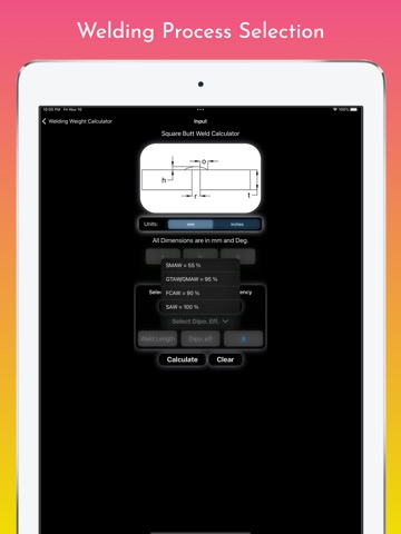 Welding Weight Calculatorのおすすめ画像3