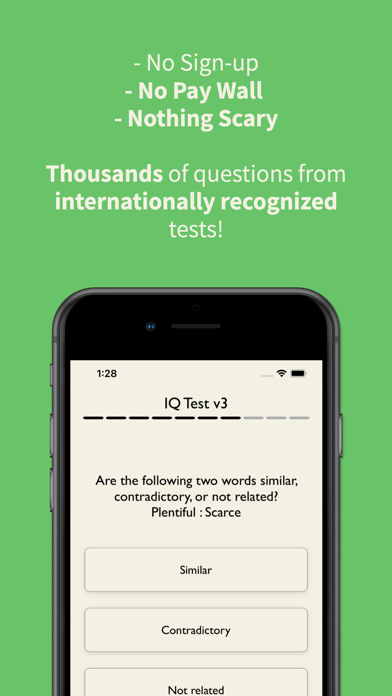 IQ Test App - Quick Test v3のおすすめ画像3