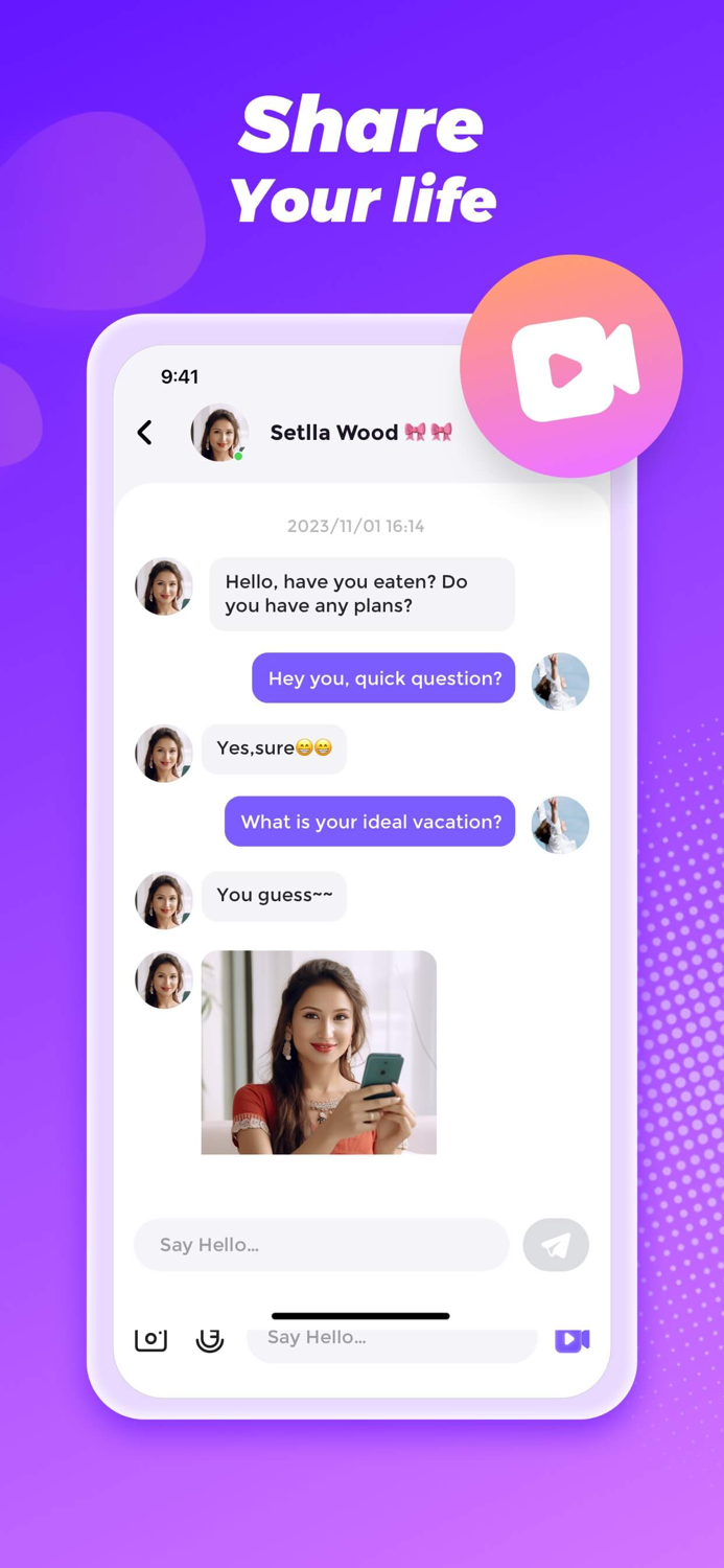 HiiClub- Live Chat to Friends