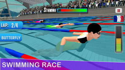 Pool Swimming Race 3Dのおすすめ画像3