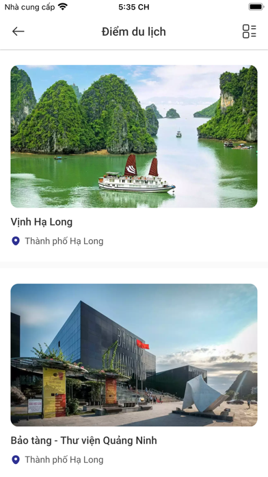 Hạ Long Tourism Screenshot